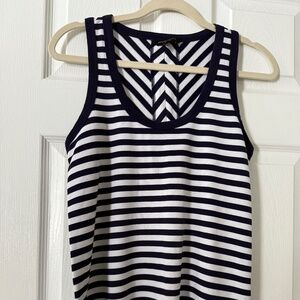 Banana Republic Striped Lightweight Terry Tank - Small - like new